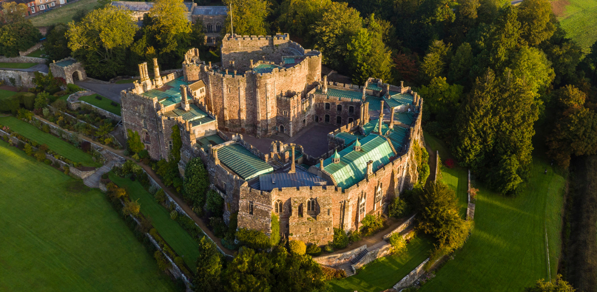 Berkeley Castle from Above